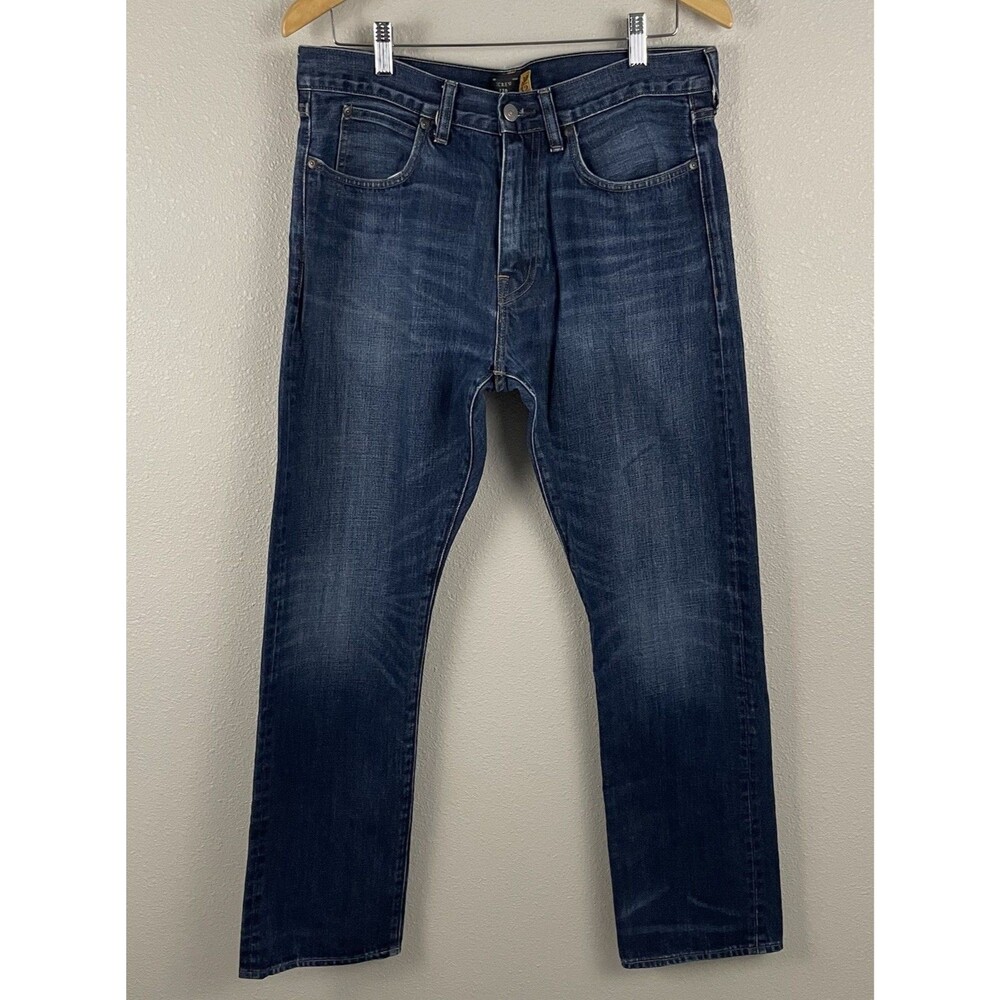 J Crew 770 Mens 33x32 Kaihara Japanese Denim Jeans